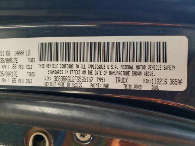Photo 10 from auction – 2015 RAM 3500 ST with VIN 3C63RRGL2FG565157