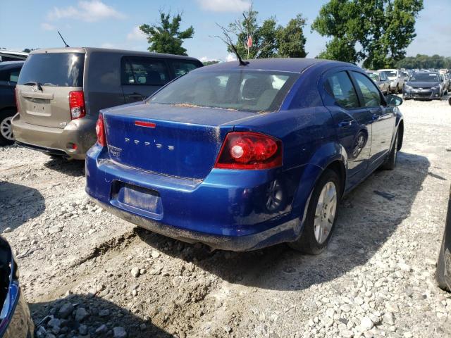 Photo 4 from auction – 2013 DODGE AVENGER SE with VIN 1C3CDZAB0DN590445