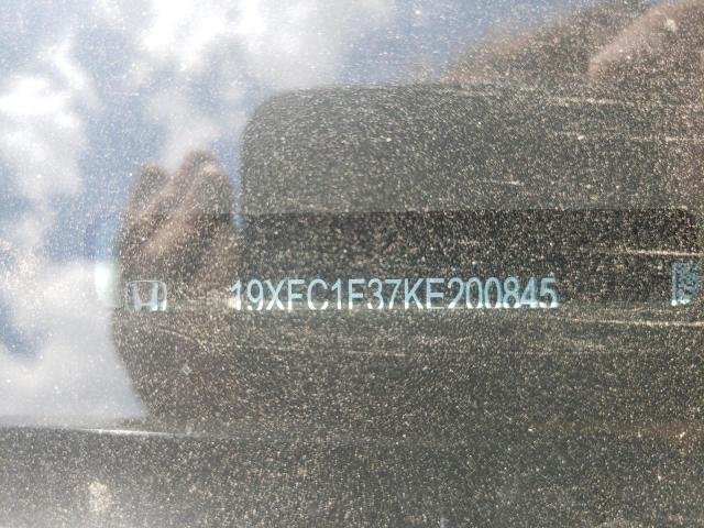 Photo 10 from auction – 2019 HONDA CIVIC EX with VIN 19XFC1F37KE200845