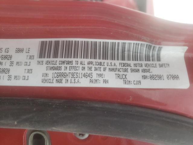 Photo 10 from auction – 2014 RAM 1500 SPORT with VIN 1C6RR6HT9ES114645