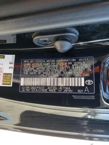 Photo 10 from auction – 2011 TOYOTA SCION TC with VIN JTKJF5C77B3019177