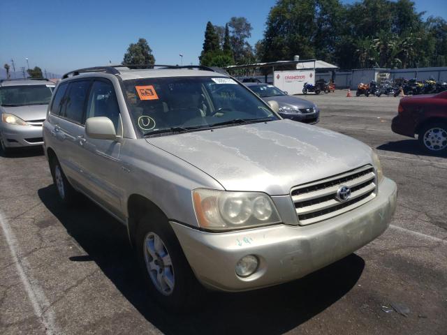 TOYOTA HIGHLANDER 2002 with VIN JTEHF21A820083471 - Photo from auction