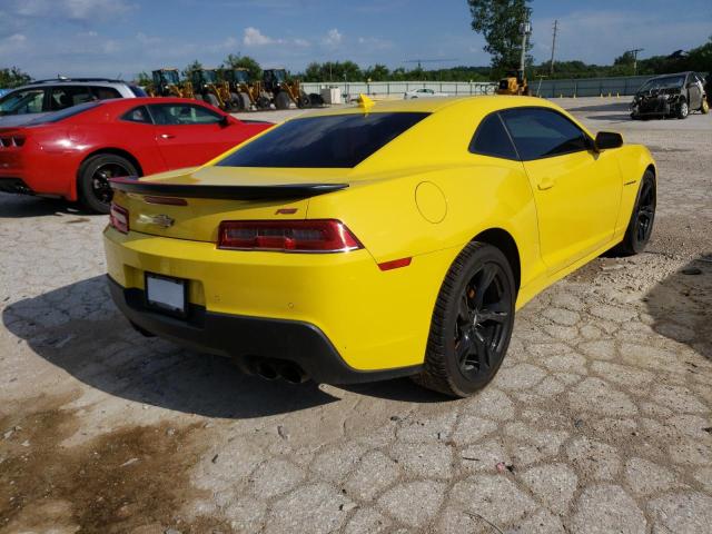 Photo 4 from auction – 2014 CHEVROLET CAMARO LT with VIN 2G1FC1E34E9257498