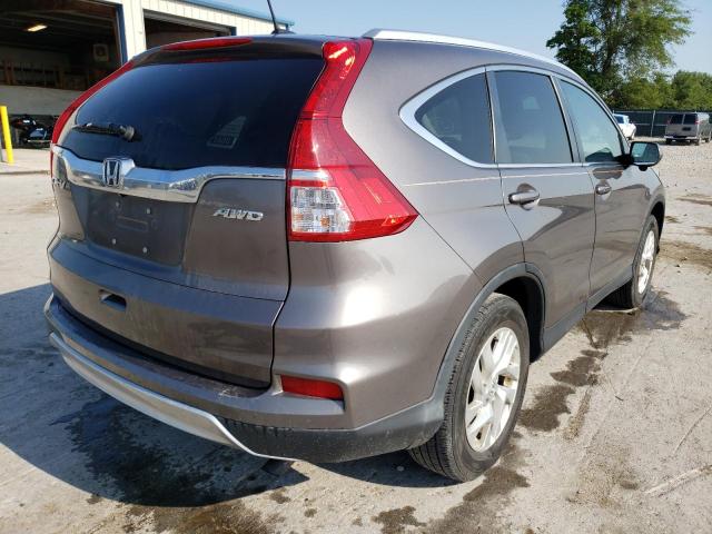Photo 4 from auction – 2015 HONDA CR-V EXL with VIN 5J6RM4H70FL010128