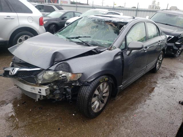 Photo 2 from auction – 2009 HONDA CIVIC EX with VIN 19XFA16869E010546