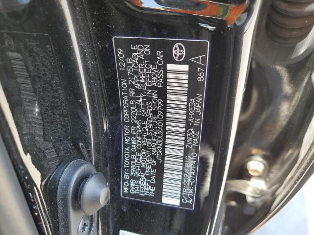 Photo 10 from auction – 2010 TOYOTA PRIUS with VIN JTDKN3DUXA0109799
