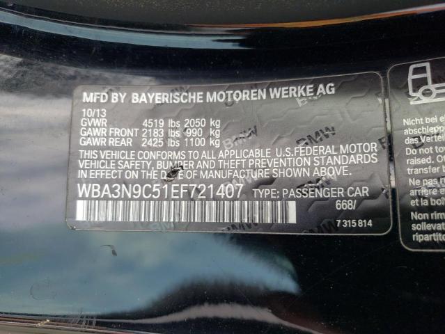 Photo 10 from auction – 2014 BMW 428 XI with VIN WBA3N9C51EF721407