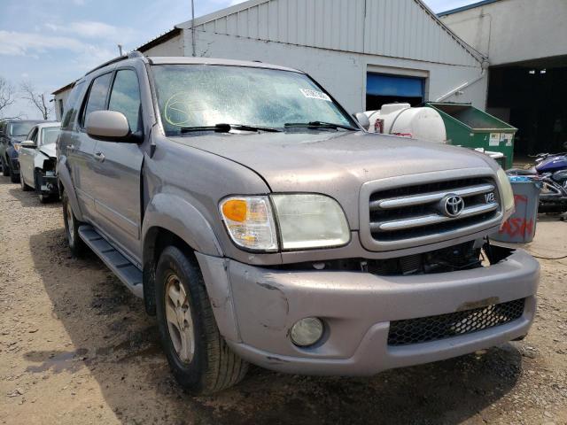 TOYOTA SEQUOIA LI 2002 with VIN 5TDBT48A22S119043 - Photo from auction