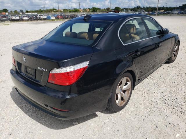 Photo 4 from auction – 2008 BMW 528 I with VIN WBANU53558CT18640