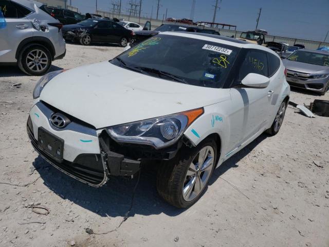 Photo 2 from auction – 2017 HYUNDAI VELOSTER with VIN KMHTC6AD6HU324692