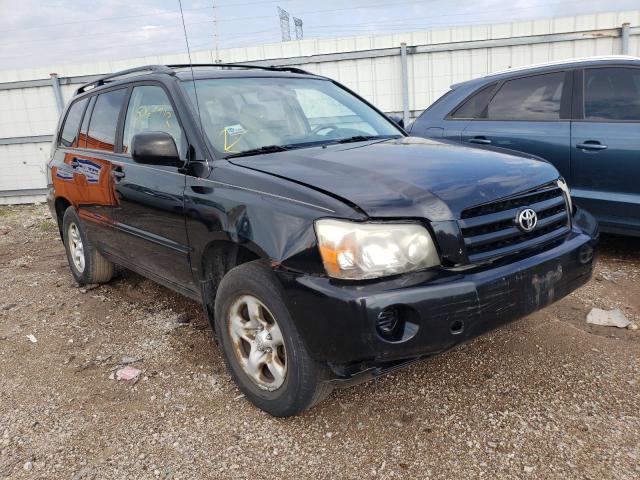TOYOTA HIGHLANDER 2005 with VIN JTEDD21A350126543 - Photo from auction