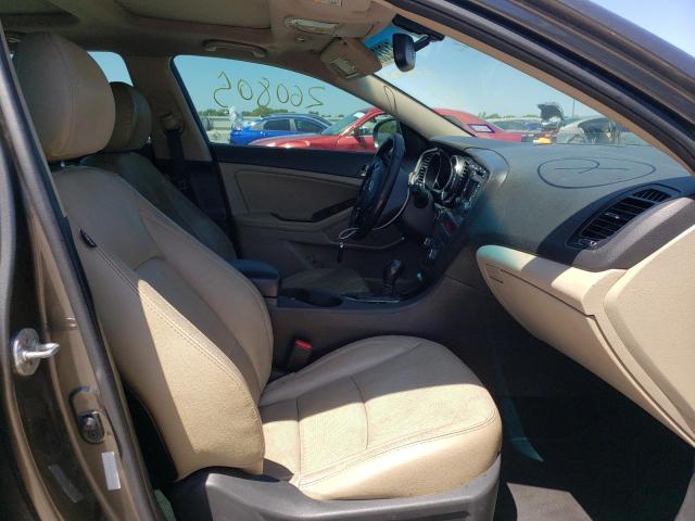 Photo 5 from auction – 2013 KIA OPTIMA EX with VIN 5XXGN4A71DG220450