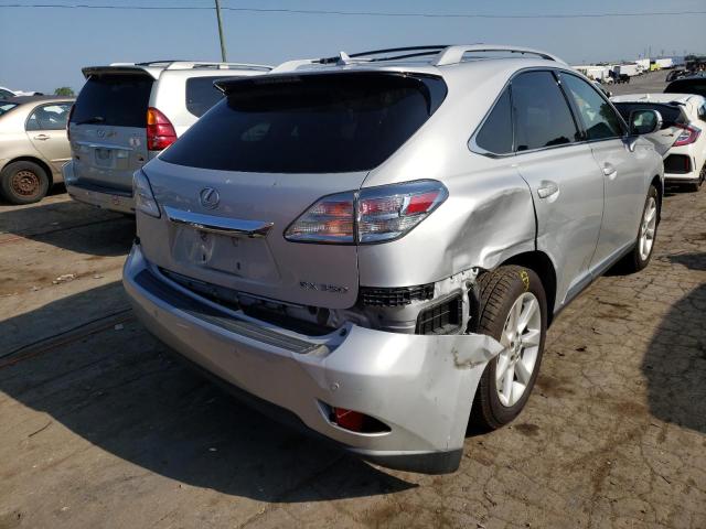 Photo 4 from auction – 2011 LEXUS RX 350 with VIN 2T2ZK1BAXBC045562
