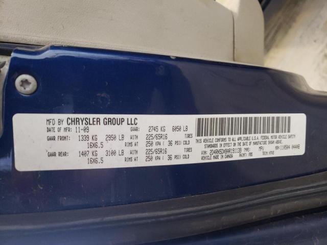 Photo 10 from auction – 2010 DODGE GRAND CARA with VIN 2D4RN5DX8AR191139