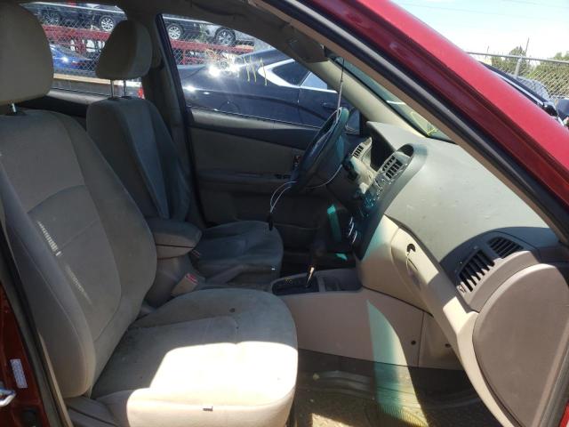 Photo 5 from auction – 2009 KIA SPECTRA EX with VIN KNAFE221695589937