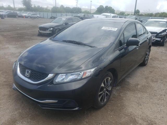 Photo 2 from auction – 2015 HONDA CIVIC EX with VIN 19XFB2F84FE221078
