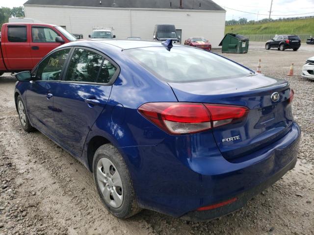 Photo 3 from auction – 2017 KIA FORTE LX with VIN 3KPFK4A72HE030739