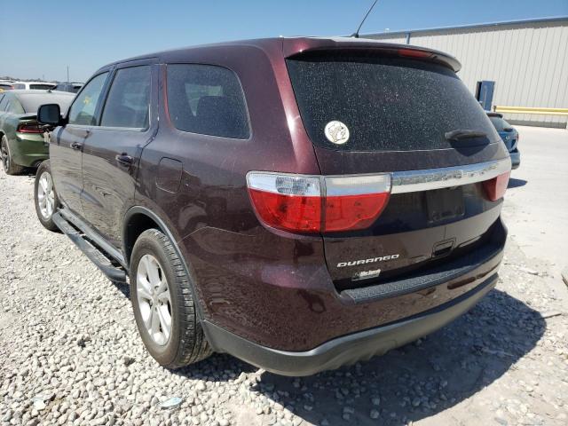 Photo 3 from auction – 2012 DODGE DURANGO SX with VIN 1C4RDHAG3CC308210