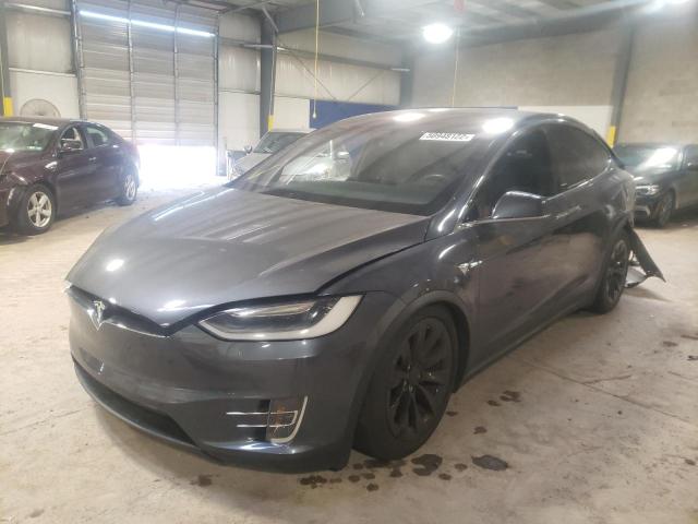 Photo 2 from auction – 2017 TESLA MODEL X with VIN 5YJXCBE22HF041979