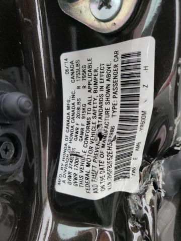 Photo 10 from auction – 2014 HONDA CIVIC LX with VIN 2HGFB2F52EH532986