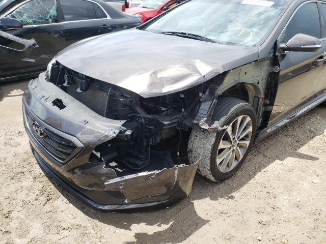 Photo 9 from auction – 2016 HYUNDAI SONATA SPO with VIN 5NPE34AF5GH310178