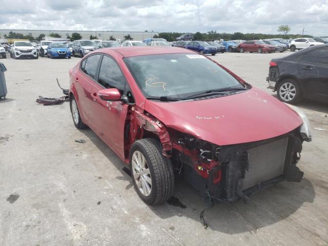 KIA FORTE LX 2016 with VIN KNAFX4A64G5568620 - Photo from auction