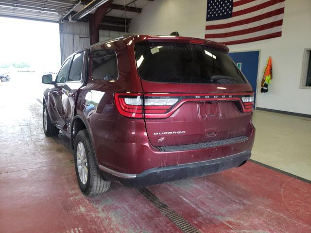 Photo 3 from auction – 2019 DODGE DURANGO SX with VIN 1C4RDJAG0KC617218