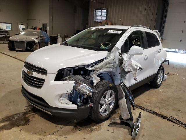 Photo 2 from auction – 2016 CHEVROLET TRAX 1LT with VIN 3GNCJPSB0GL262364