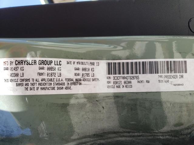 Photo 10 from auction – 2013 FIAT 500 POP with VIN 3C3CFFAR4DT628765