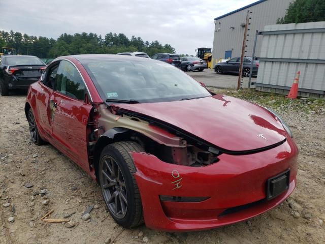 TESLA MODEL 3 2018 with VIN 5YJ3E1EA0JF052429 - Photo from auction