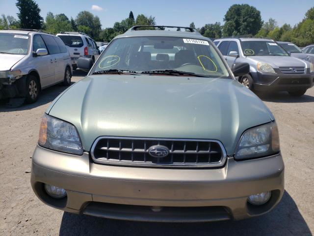 Photo 9 from auction – 2004 SUBARU LEGACY OUT with VIN 4S3BH675247639600