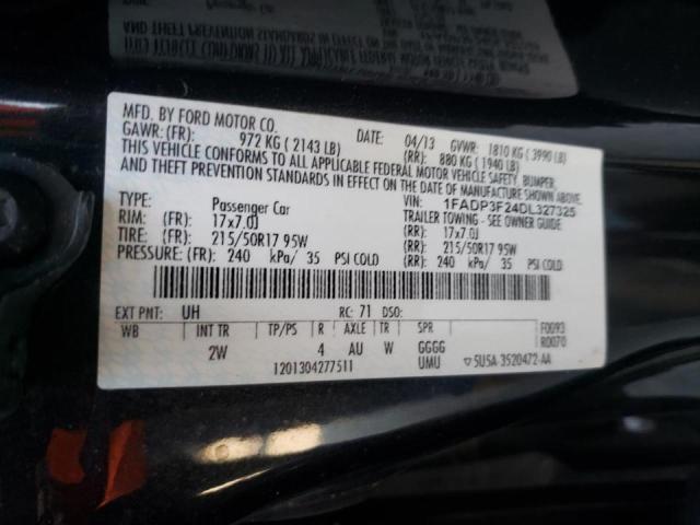 Photo 10 from auction – 2013 FORD FOCUS SE with VIN 1FADP3F24DL327325