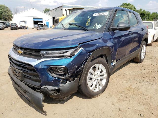 Photo 2 from auction – 2021 CHEVROLET TRAILBLAZE with VIN KL79MMS27MB132486