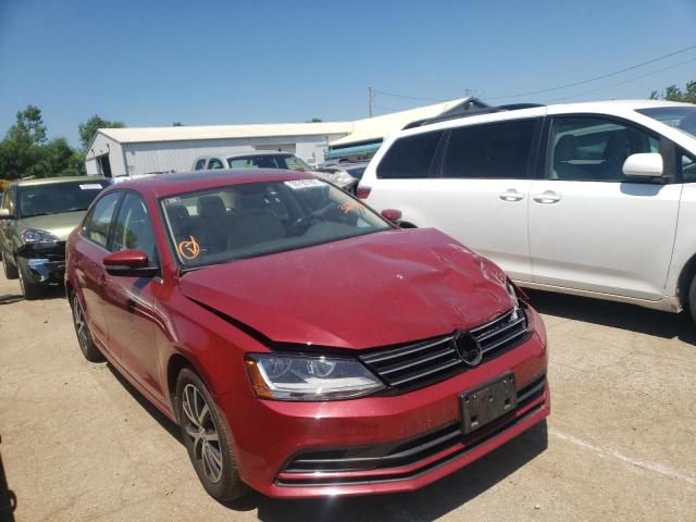 VOLKSWAGEN JETTA SE 2017 with VIN 3VWDB7AJ1HM367376 - Photo from auction