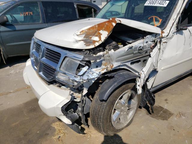 Photo 9 from auction – 2009 DODGE NITRO SLT with VIN 1D8GU58K39W535261