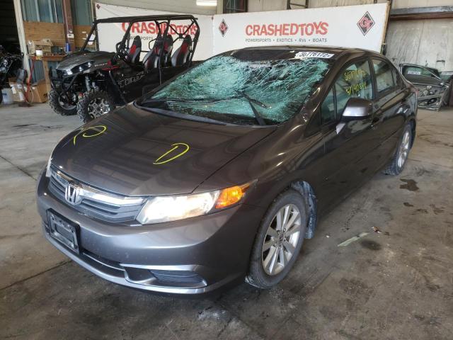 Photo 2 from auction – 2012 HONDA CIVIC EXL with VIN 19XFB2F93CE042390