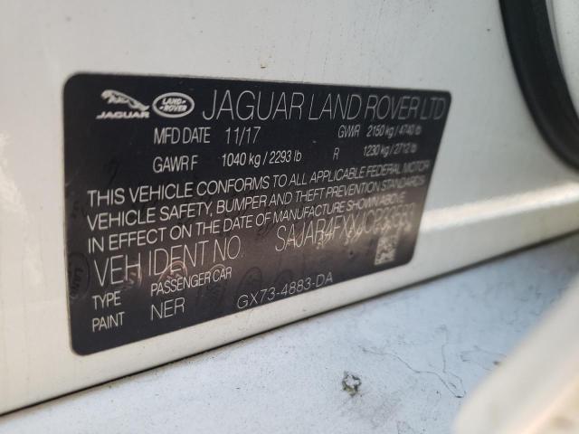 Photo 10 from auction – 2018 JAGUAR XE with VIN SAJAR4FXXJCP33583
