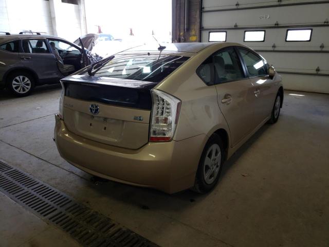 Photo 4 from auction – 2010 TOYOTA PRIUS with VIN JTDKN3DU7A0046659