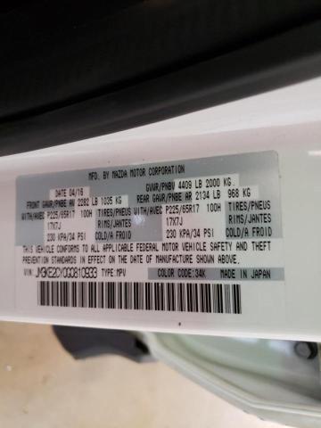 Photo 10 from auction – 2016 MAZDA CX-5 TOURI with VIN JM3KE2CY0G0810933
