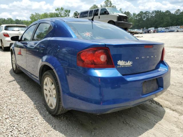 Photo 3 from auction – 2014 DODGE AVENGER SE with VIN 1C3CDZAB9EN221245