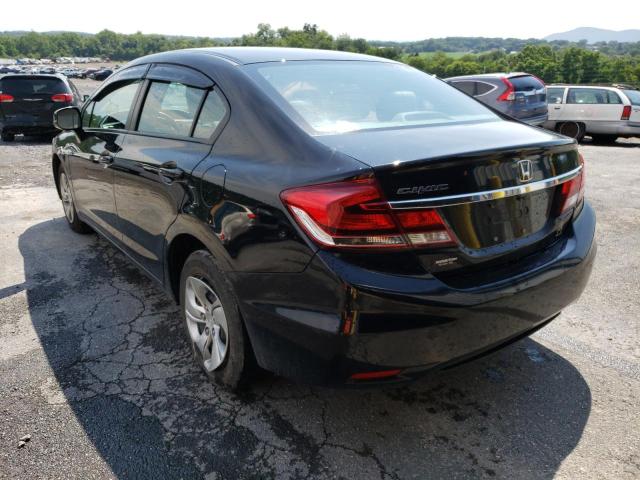 Photo 3 from auction – 2013 HONDA CIVIC LX with VIN 19XFB2F52DE257242