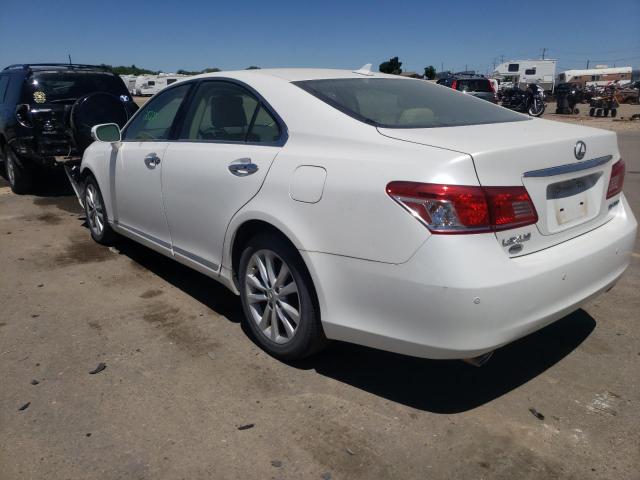 Photo 3 from auction – 2010 LEXUS ES 350 with VIN JTHBK1EG9A2411786