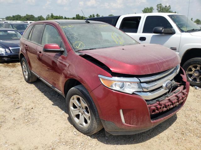 FORD EDGE SEL 2014 with VIN 2FMDK3JC9EBB55329 - Photo from auction