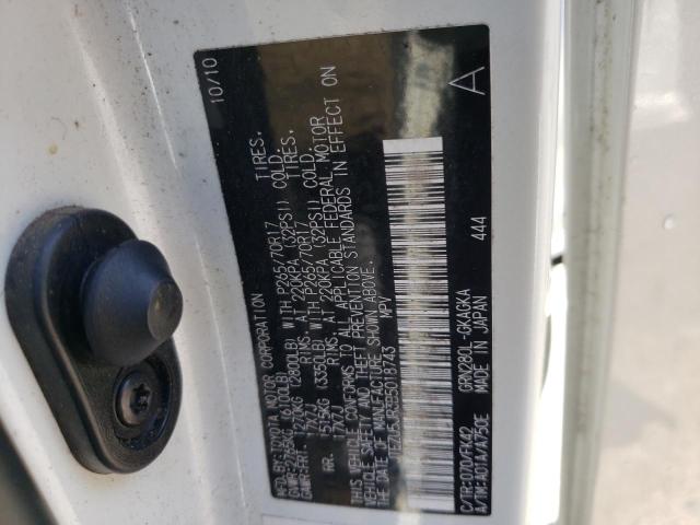 Photo 10 from auction – 2011 TOYOTA 4RUNNER SR with VIN JTEZU5JR3B5018743