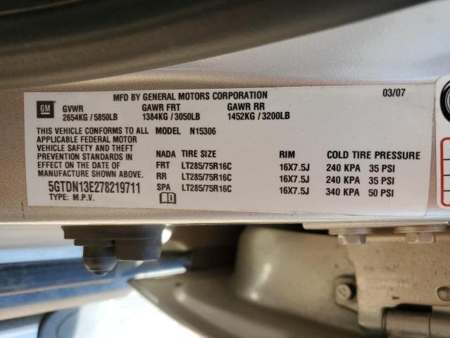 Photo 10 from auction – 2007 HUMMER H3 with VIN 5GTDN13E278219711
