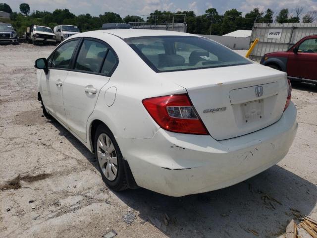 Photo 3 from auction – 2012 HONDA CIVIC LX with VIN 19XFB2F54CE061687