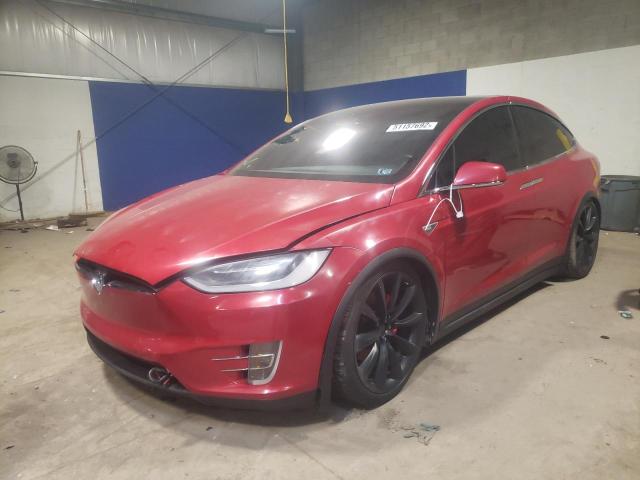 Photo 2 from auction – 2016 TESLA MODEL X with VIN 5YJXCAE44GF008122