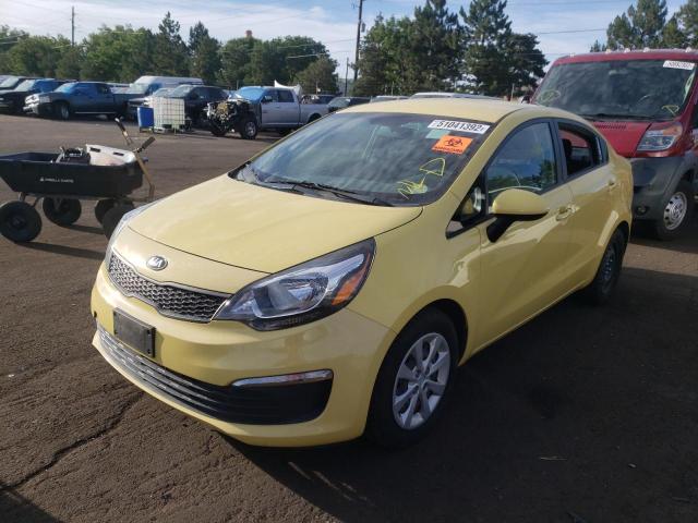 Photo 2 from auction – 2016 KIA RIO LX with VIN KNADM4A36G6646430