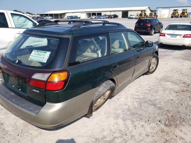Photo 9 from auction – 2000 SUBARU LEGACY OUT with VIN 4S3BH6866Y7625776
