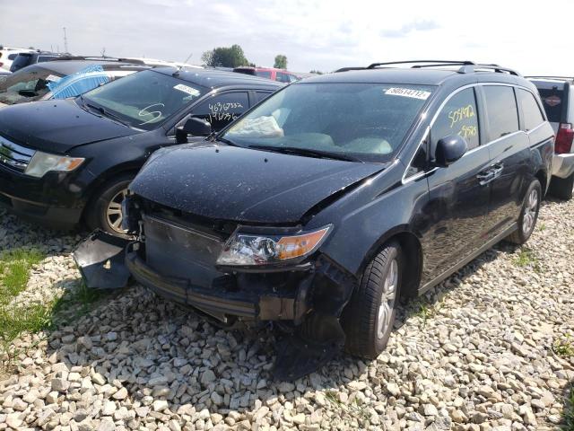 Photo 2 from auction – 2017 HONDA ODYSSEY SE with VIN 5FNRL5H33HB020508
